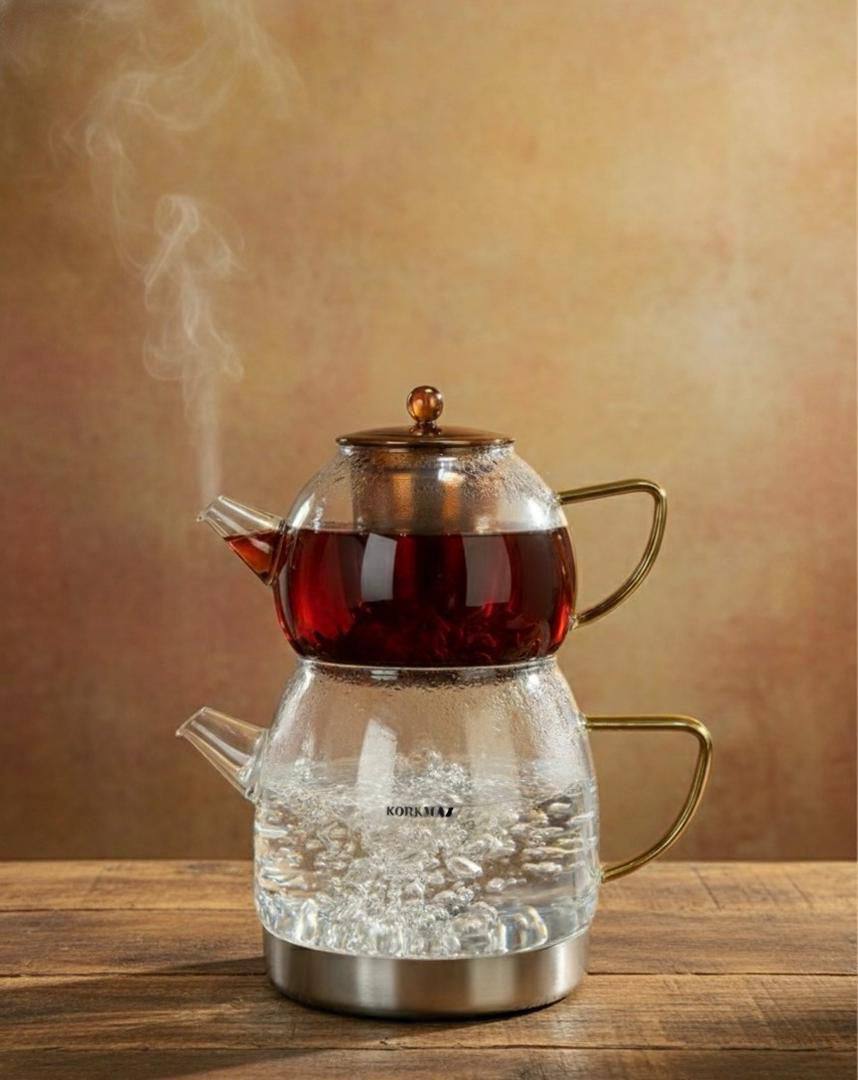 کتری قوری پیرکس KORMAZ