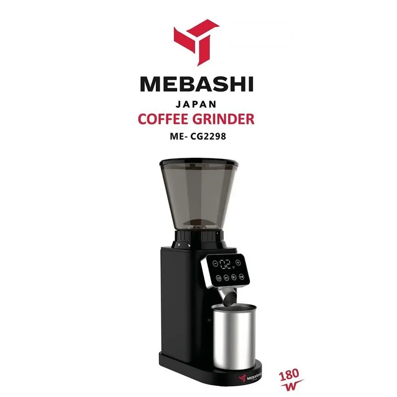 آسیاب قهوه مباشی مدل ME-CG2298 توان 180 وات
